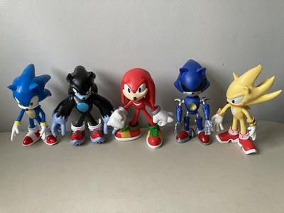 5 Sonic PVC Figures Sonic Knuckles Metal Super Werehog 5 inch