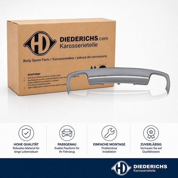 StossfÄNger Hinten Diederichs 1019358 FÜR Audi Stossstange Bumper-image