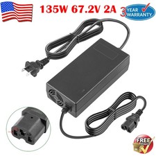 67.2V 2A Charger Power Supply With T Connector For 60v Lithium Battery only