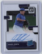 2022 Donruss Optic #RRS-AZ Angel Zerpa Rated Rookie Signatures