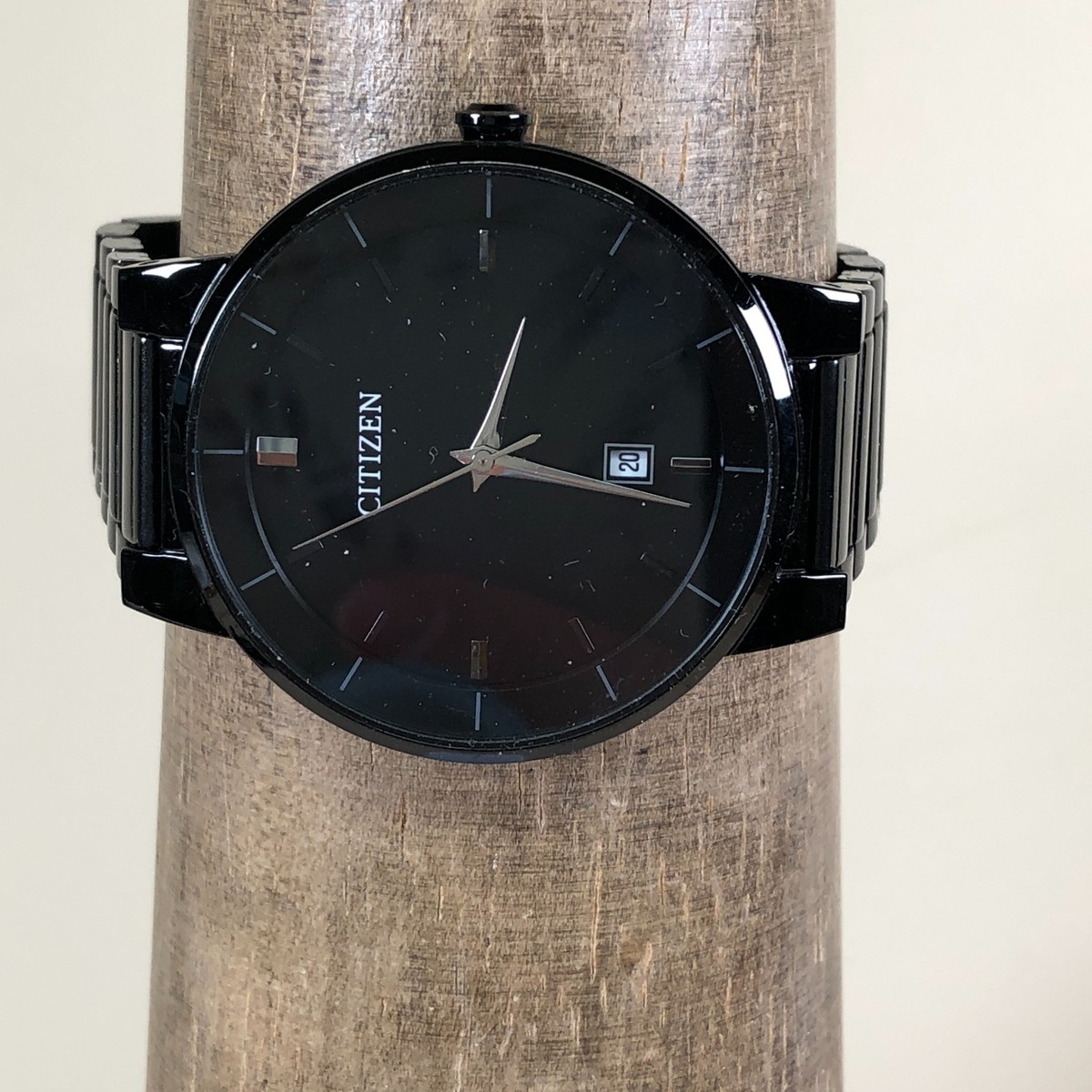Citizen Men G111-S106869 Fashion Date Black Tone Quartz Analog