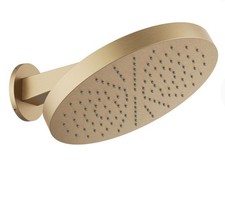 Crosswater Revive 300x300 Brushed Brass Shower Head Brand New