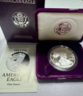 1993 Proof $1 Silver American Eagle in OGP