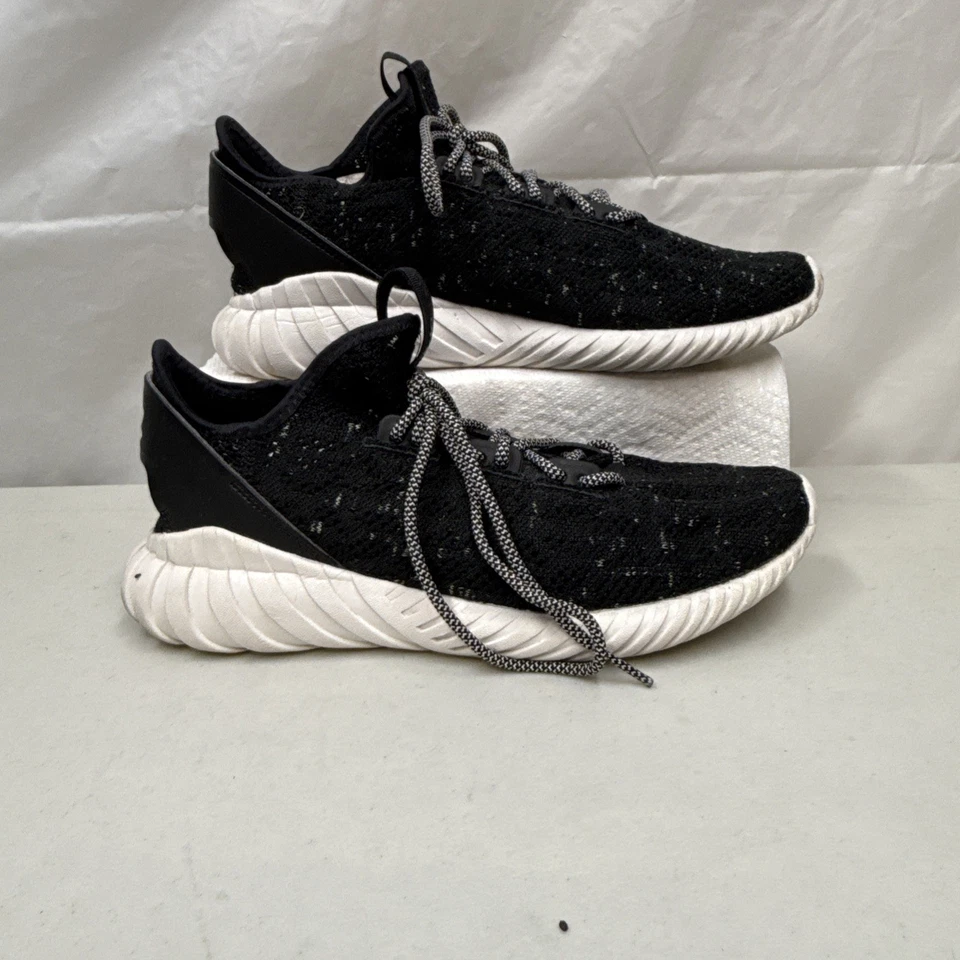 Adidas Mens Tubular Doom Sock Evh 791004 Black Running Shoes Sneakers Size 9 - Image 2 of 4