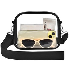 Clear Bag for Stadium Events Approved Sports Fan Handbags Purses