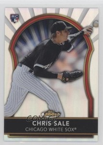 2011 Topps Finest Refractor /549 Chris Sale #80 Rookie RC