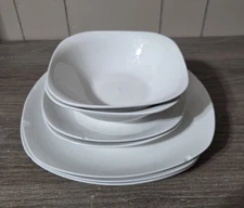 Metro Home Everyday Essentials White Dinnerware 7 Piece Set