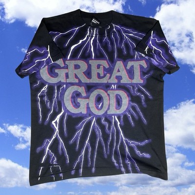 90s Vintage Holy Grail  Great God  Religious AOP Shirt