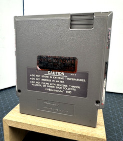 Friday the 13th (Nintendo Entertainment System, LJN 1989, NES) Cleaned & Tested!