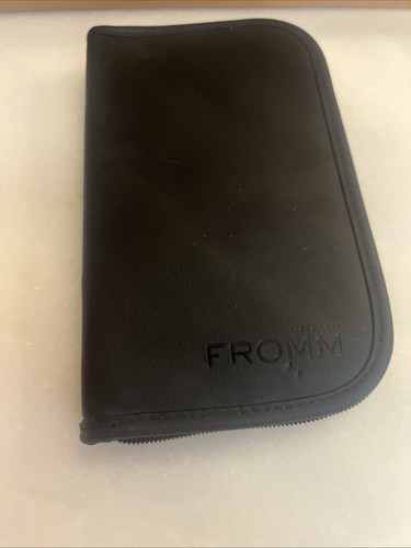 Fromm Zip Shear and Tool Case for Stylists and Barbers, Black,
