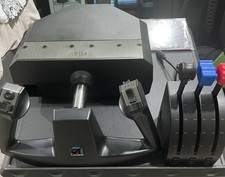 Saitek Pro Flight Cessna Yoke 3-Lever Throttle Quadrant Complete Box Tested PC