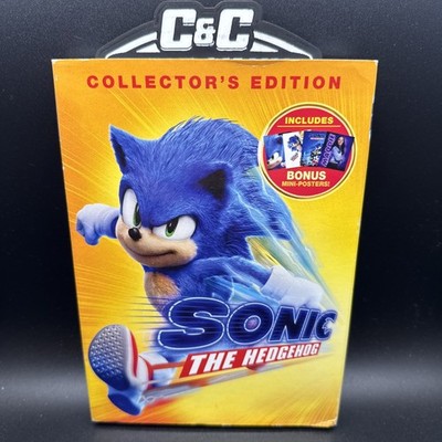 Sonic the Hedgehog the Movie Collectors, Edition, Bonus Mini Poster Sealed