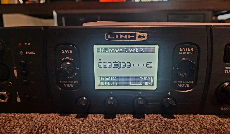 Line 6 POD HD Pro Rackmount Multi-Effect and Amp Modeler - Image 3 of 4