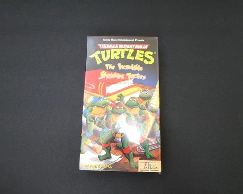1990 Teenage Mutant Ninja Turtles: The Incredible Shrinking Turtles VHS (NEW!)
