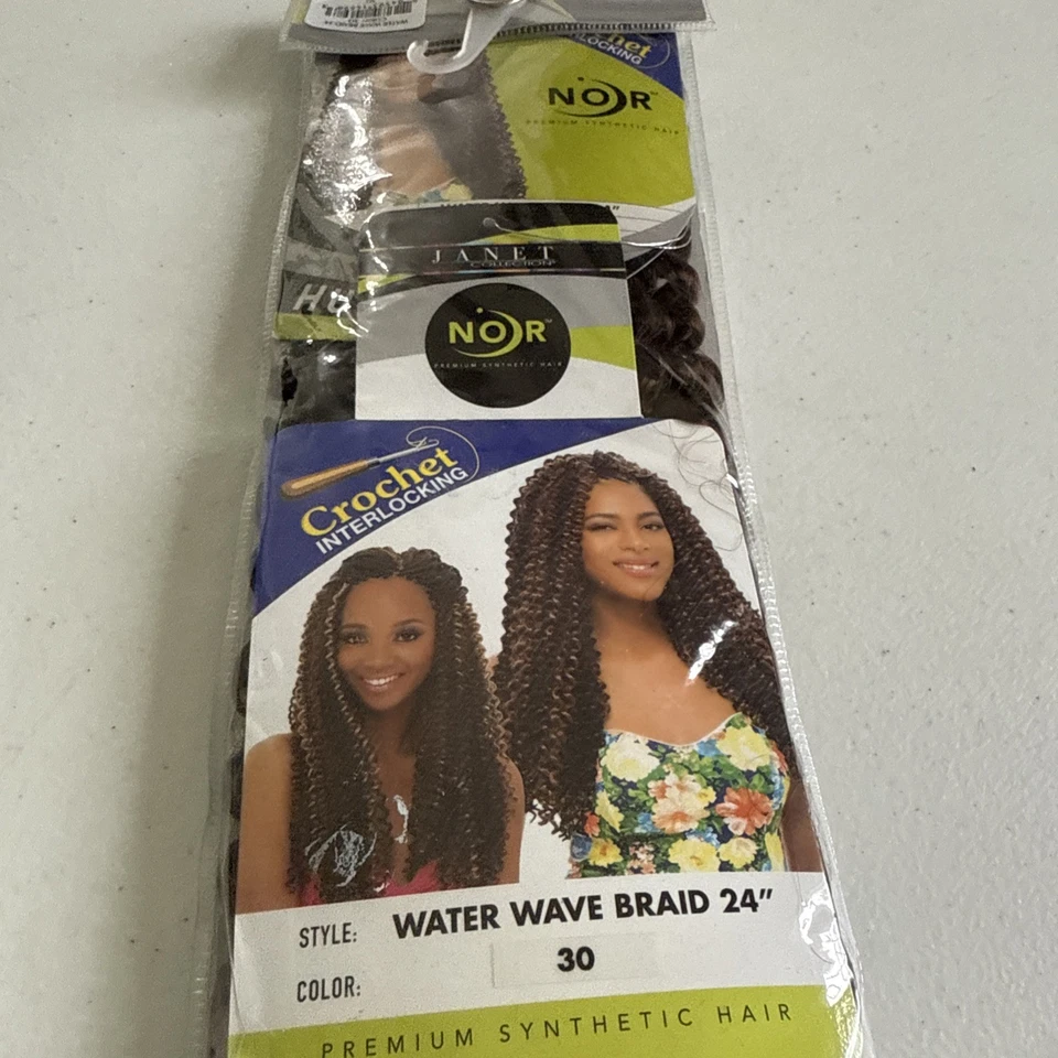 Janet Collection European Curl Braid 24” Color 30 - Image 3 of 4