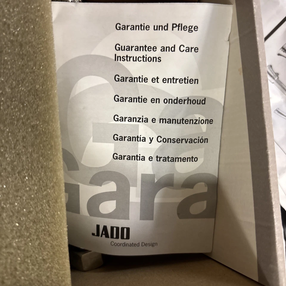 NUEVO/NUEVO CON ETIQUETAS JADO Hatteras 842/813/444 Juego de Grifos de Níquel Amplios de Caño Alto - NUEVO Foto 3 de 4