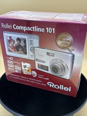 Rollei Compactline 101 White Digital Kamera Neu OVP Sealed Camera RAR Top