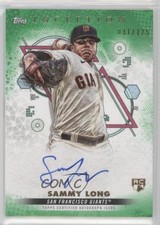 2022 Inception Base Rookie and Emerging Stars Green 31/125 Sammy Long Auto 0z0v