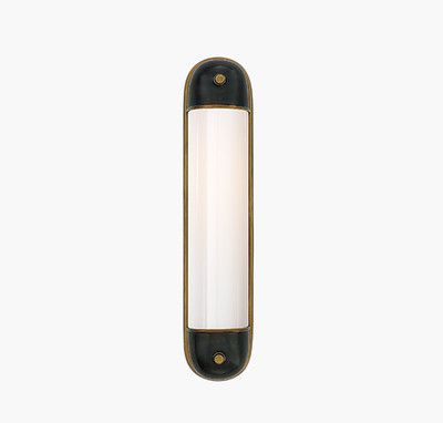 Thomas O'Brien Collection Selecta Long Sconce in Bronze TOB 206BZ/HAB-WG