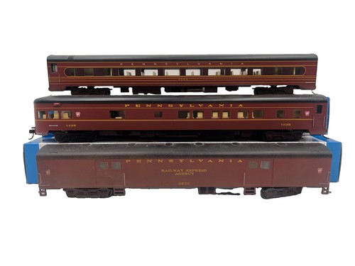 Juego de coches SmoothSide 85’ SmoothSide material rodante escala Ho Bachmann 14401, 14211 y 14311 PRR | Condition: Used