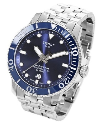 Tissot Seastar 1000 Powermatic 80 Silicium 43 mm (Pre-Owned)-28,6%gespart!*