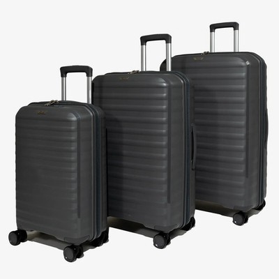 ROCK Oslo 3er Set Koffer in anthrazit Farbe PP TR-0298-CH 3er Set