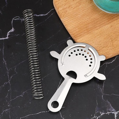 Colino Biancospino Cocktail Shaker Mixer Acciaio Inox Filtro Ghiaccio Strumento - Foto 5 di 10