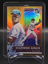 2022 Donruss Baseball Diamond Kings Matt Olson 13 Orange Holo Oakland A’s