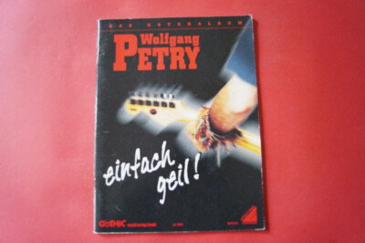 Wolfgang Petry - Einfach geil . Songbook Notenbuch. Piano Vocal Guitar PVG