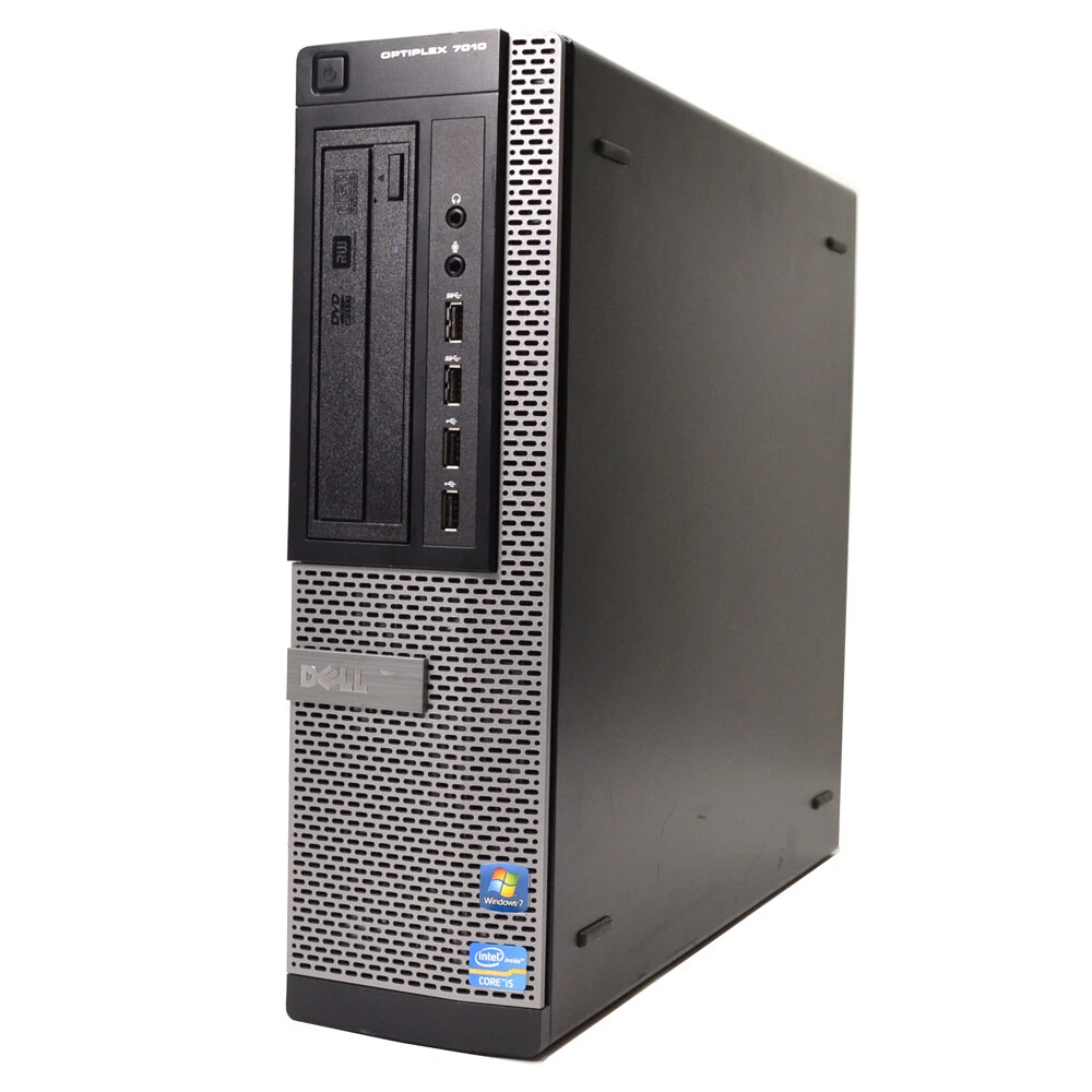 Dell OptiPlex 7010 SFF Desktop PC Intel Core i5-3570 3.40GHz 8GB 128GB Win10 Pro