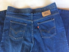 Vintage 1980s Levi's 29381-2517 Blue Stretch Denim Jeans Sz 32 x 28 Women's 8 10