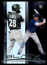 2021 Panini Chronicles Black #20 Kyle Isbel Rookie