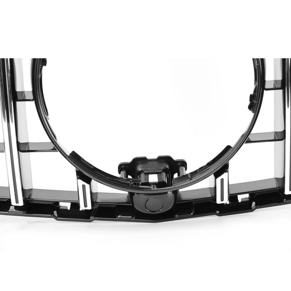 Rejilla delantera negra brillante para Mercedes Benz W253 X253 GLC300 GLC43 AMG 2016-2019 Foto 4 de 4
