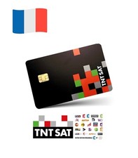 RENOUVELEMENT CARTE TNT 2024 SAT OFFICIELLE TNTSAT★EN STOCK★ RECEPTEUR SATELLITE
