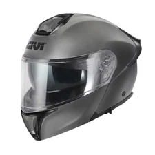 Helmet Modular Fiber Motorcycle GIVI X50 Titanium Matt Size XL Flip Up