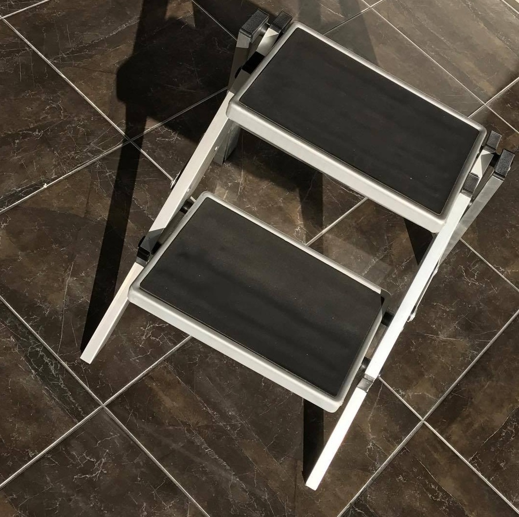 TRA Extra Large Folding Step - 62cm X 37cm Portable Step For Caravan