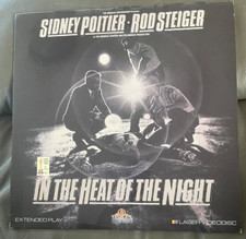 In the Heat of the Night Laserdisc Sidney Poitier Rod Steiger