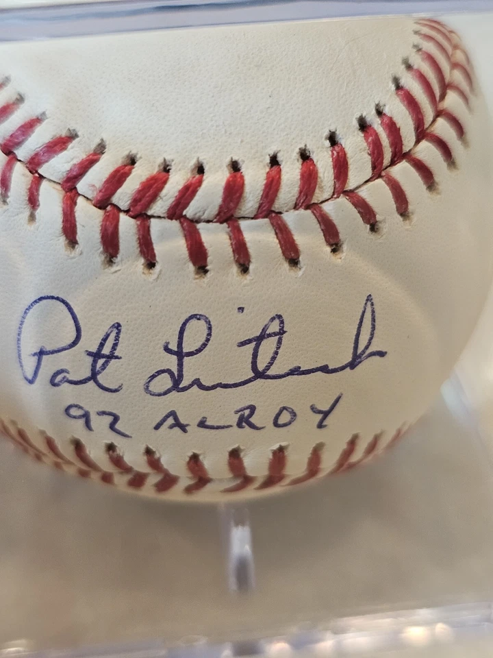 Béisbol Pat Listach autografiado/firmado TRISTAR 92 AL ROY Foto 2 de 4