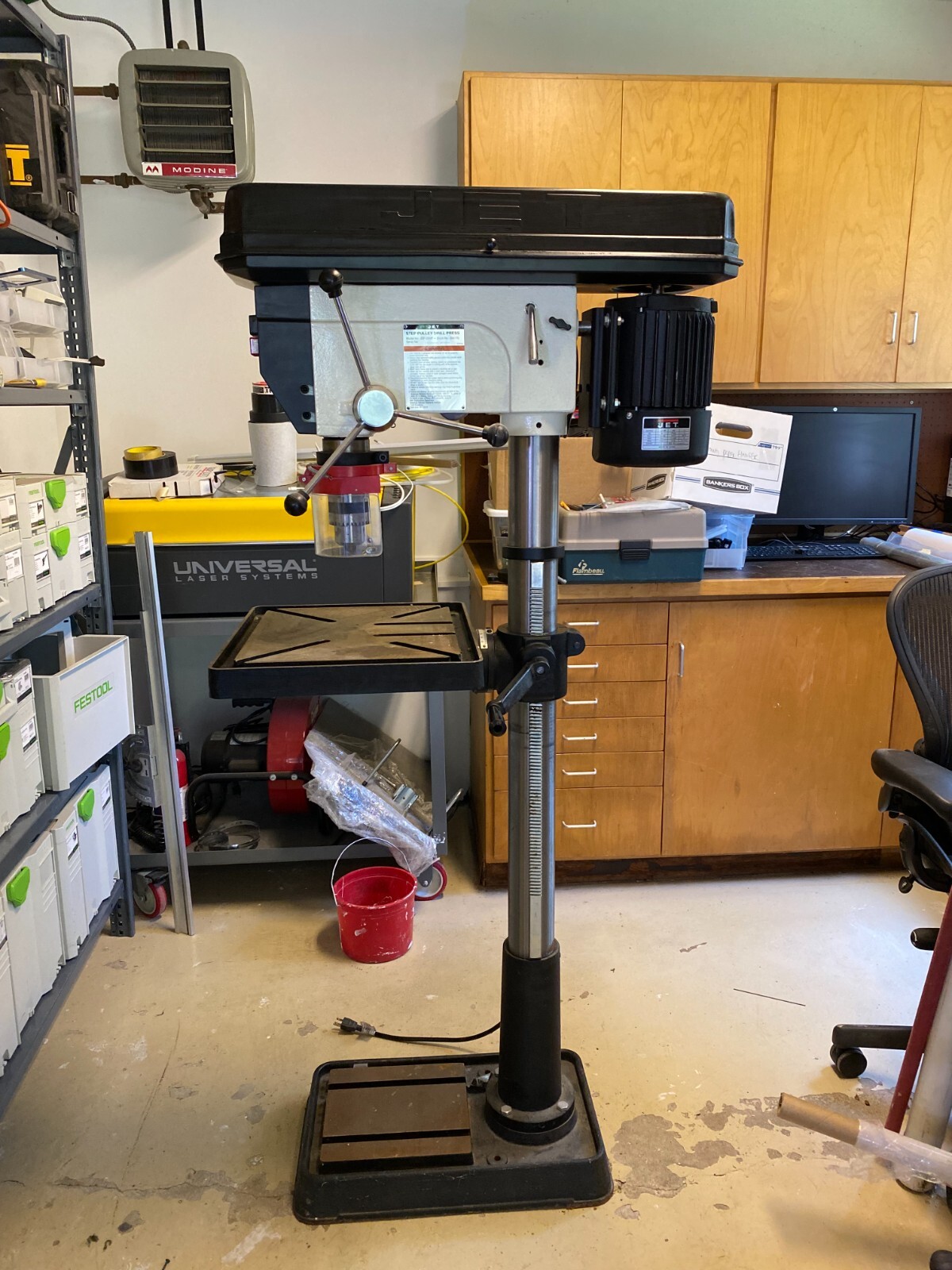 JET JDP20MF 20" Floor Drill Press No.354170 eBay