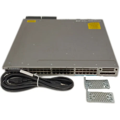 Cisco WS-C3850-12X48U-S 48 Port UPoE w/NM-2-10G Module,(2x)1100W PS