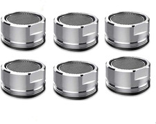 6 Pack Faucet Aerator 2.2 GPM Bathroom Sink Aerator Regular Standard Replacement