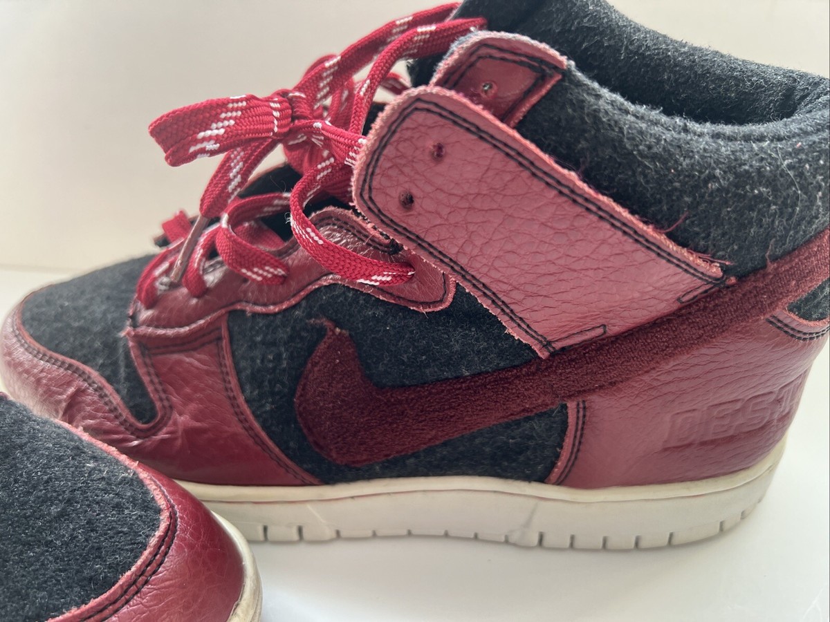 靴 nike dunk high DESTROYERS Nike Dunk High Supreme Spark Destroyers Green (2008) Size 11