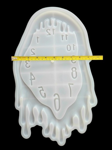Melting CLOCK Silicone Mold AU - Bild 9 von 12