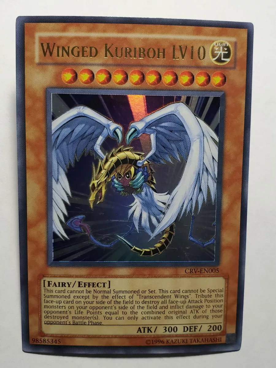 Winged Kuriboh LV10 Ultra Rare CRV-EN005 Unlimited NM Yugioh | eBay