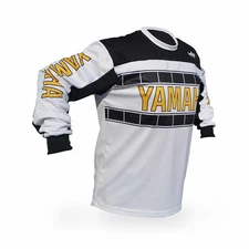 Vintage Style Speed Block Yamaha Motocross Jersey MX Enduro AHRMA motorcycle vmx