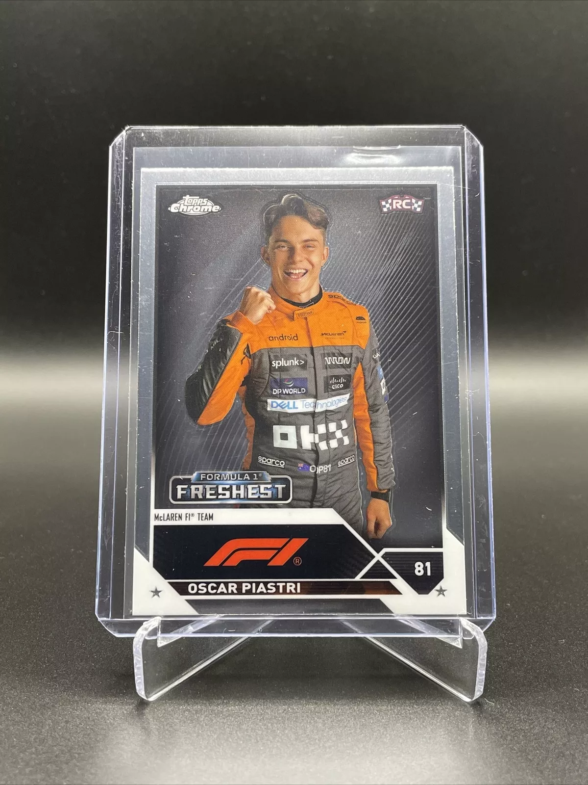 Oscar Piastri trading card