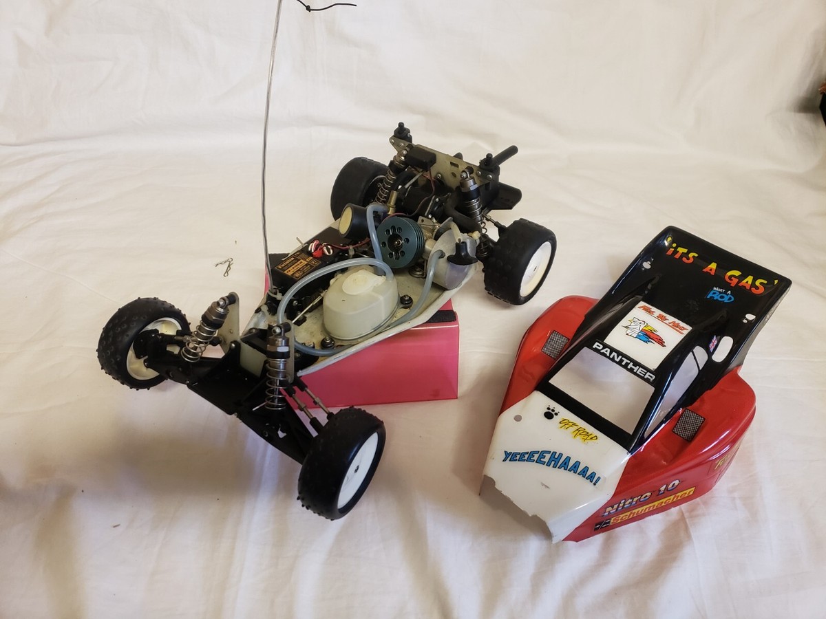Schumacher Nitro-10 Panther U469V 1:10 Scale 2WD 1991 Vintage RC Nitro  Truck RTR