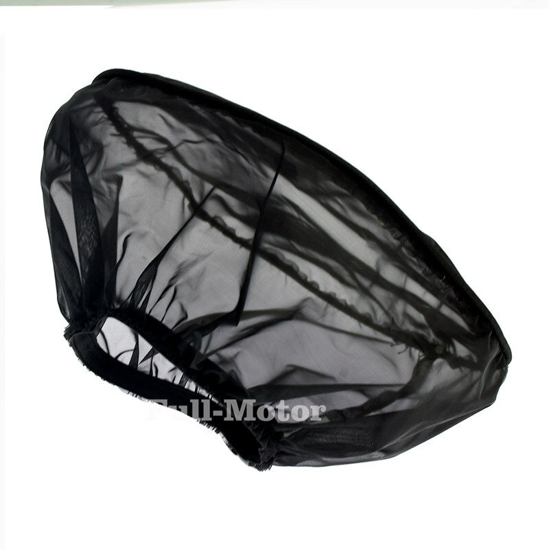 Turbine Air Filter Blue Air Cleaner + Rain Sock Set Fit For M8 Touring Softail