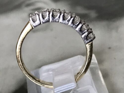 Vintage Damen Memory Ring farblose Steine Silber Gr.60 19,1 vergoldet - Bild 9 von 24
