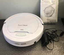 Pyle PUCRC25 PureClean Smart Automatic Robot Powerful Vacuum Cleaner, White